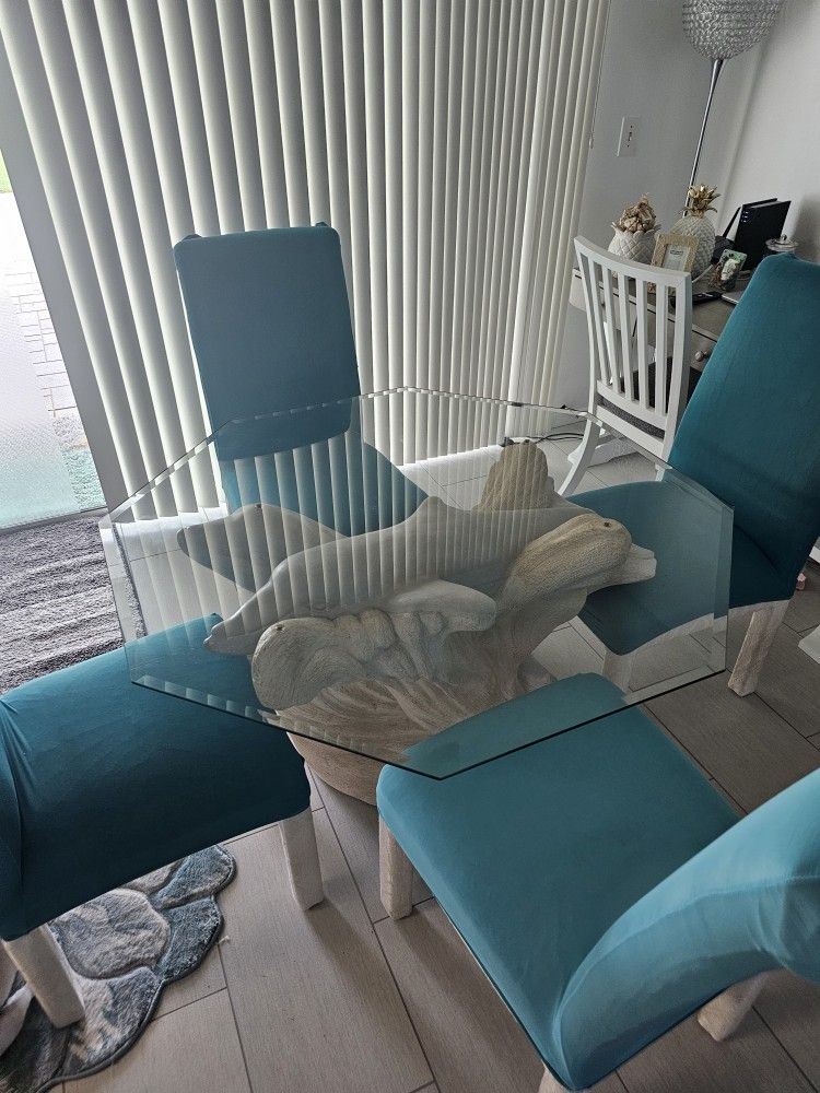 Dolphin Dining Room Table 