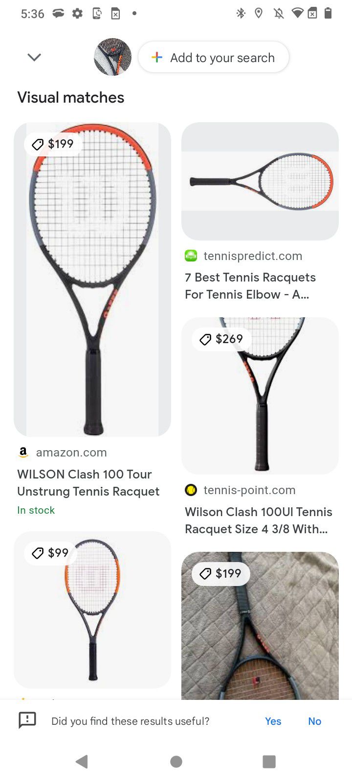 Wilson tennis Racket and balls and Bag