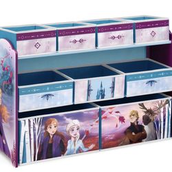 Toy Storage Disney Frozen Deluxe 9 Bin Design and Store Toy Organizer by Delta Children