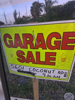 BIG GARAGE SALE SATURDAY & SUNDAY EVERYTHING MUST GO/SOUTHERN & HAVERHILL RD