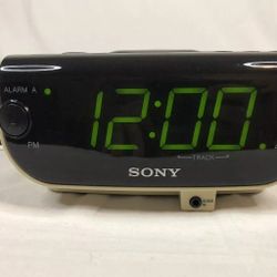 Sony Dream Machine Vintage Alarm Clock CD Player