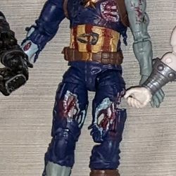 Hasbro Marvel Legends Disney+ What If…? Watcher Wave Zombie Captain America