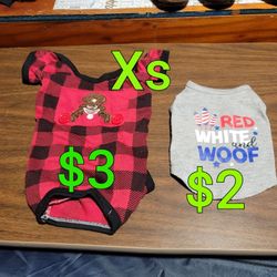 Pet Clothing Good Condition 