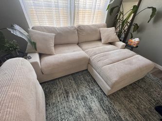 Soft cream sofa