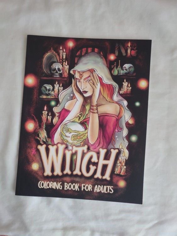 Witch Coloring Book
