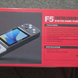 🎮 F5 CONTROLLER GAME BOX: VIBRANT RETRO HANDHELD 🎮 2 AVAILABLE!!!