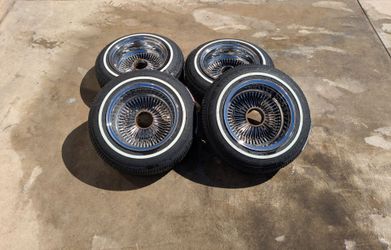 13x7 Spoke Wire Wheels