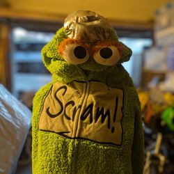 Oscar The Grouch Sesame Street Costume