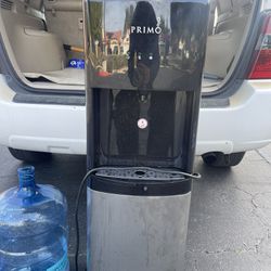 Primo Black Bottom-loading Cold and Hot Water Cooler