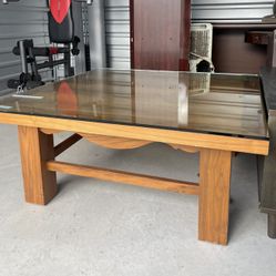 Table with Glass Top 