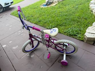 💜 Huffy Sea Star 16-Inch Kids’ Bike with Training Wheels