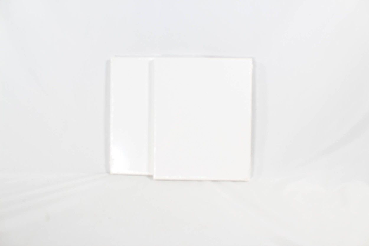 2-Pack New 8x10 White Canvas for Painting - Unused, 1/2 Inch Thick