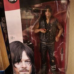 NEW MCFARLANE AMC THE WALKING DEAD COLOR TOPS DARYL DIXON 7" ACTION FIGURE