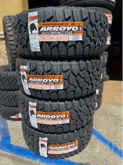 33x12.50r18 ARROYO RT 4 NEW TIRES INSTALLED ✅ INSTALADAS ✅WE DO COMPUTER ALIGMENT 🔥
