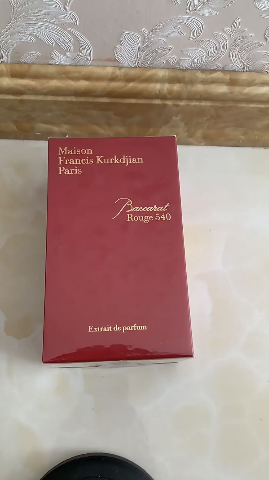 Francis Kurjian Essence Edition Red Bottle Baccarat