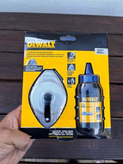 DeWalt Cast Aluminum Chalk Reel in Blue