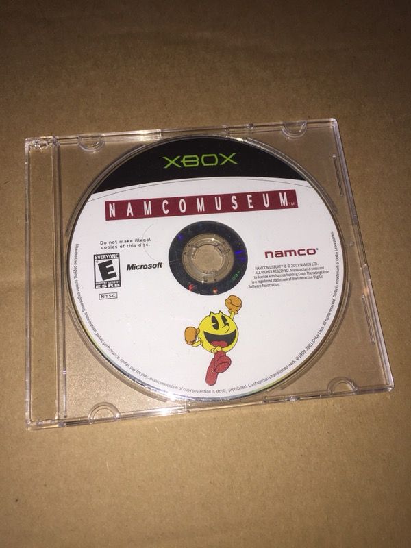 Namco Museum Pac Man Xbox Video Game