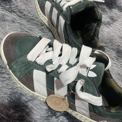 Bape X Adidas “shadow Green”