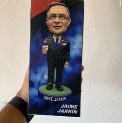 Brand new Jaime Jarrin Dodgers bobble head 2013