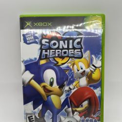 Microsoft Xbox Sonic Heroes Video Game