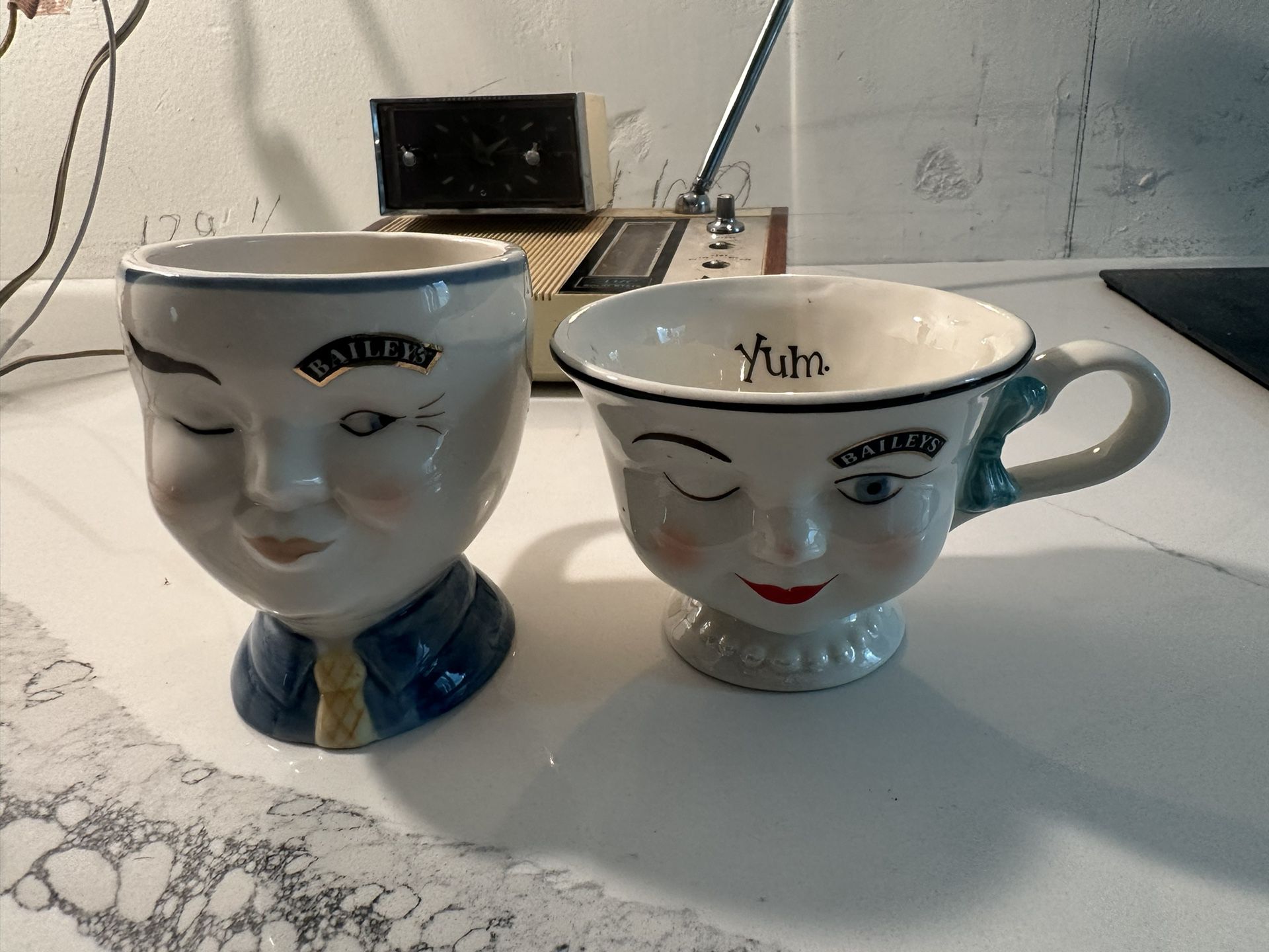 Antique Coffee Cup Set 