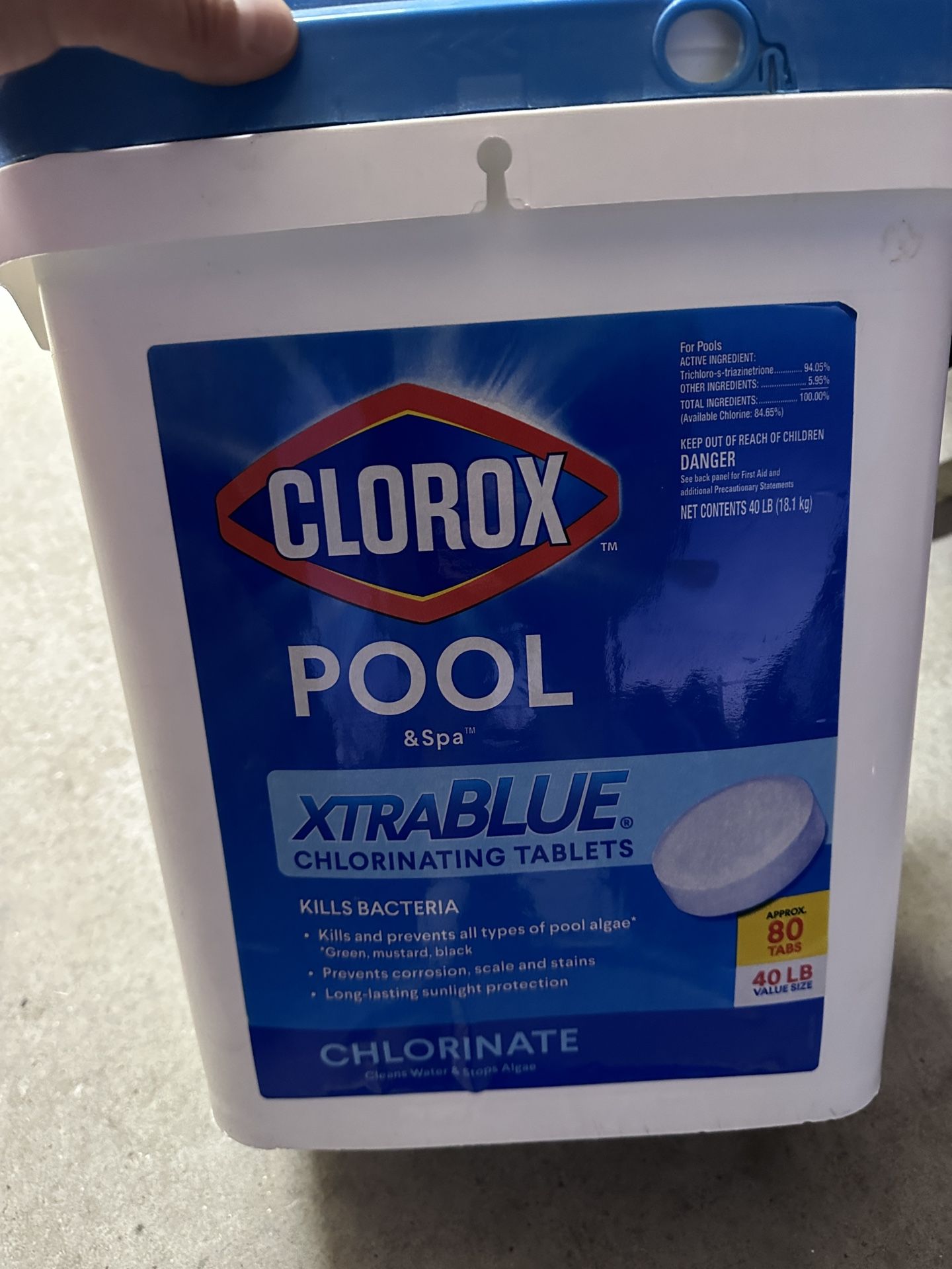 Pool And Spa Chlorine Tablets 