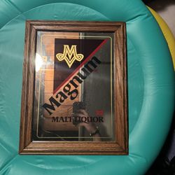 Antique Magnum Bar Mirror 