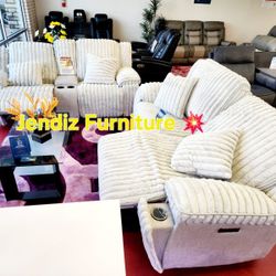 Power Reclining Livingroom Furniture Sectional Couches Sofa 