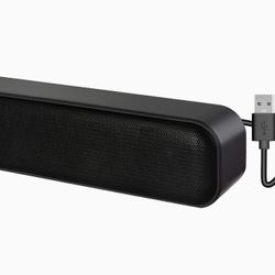 Computer Speaker,USB Powered USB Speaker for Desktop,Windows PCs,Laptop. Portable Desktop Speaker Plug and Play