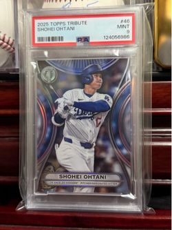 2025 TOPPS TRIBUTE SHOHEI OHTANI PSA 9