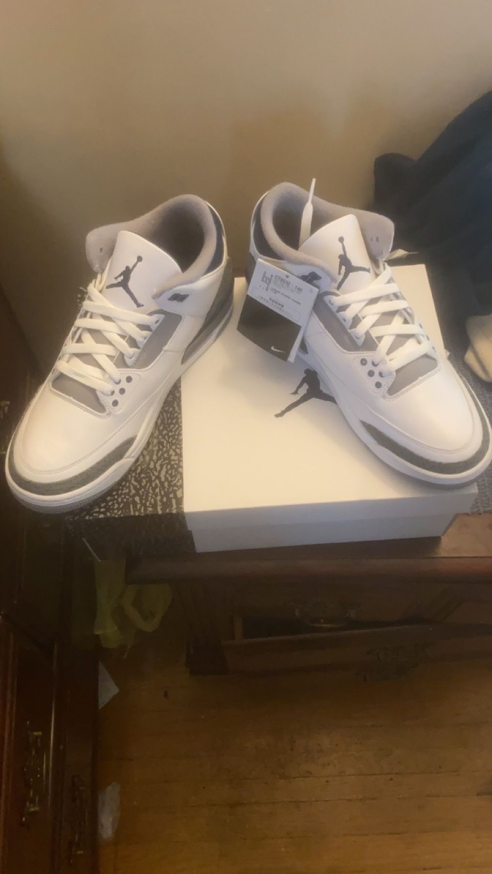 Air Jordan 3 Retro White Midnight Navy