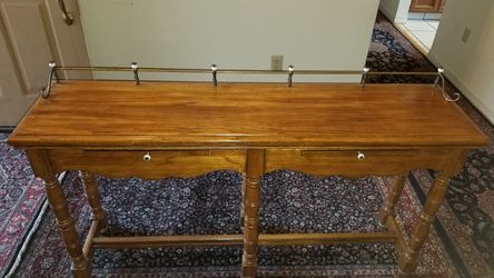 Console Table with 2 shelves