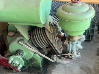 Vintage stationary engine like Wolseley WD8 model