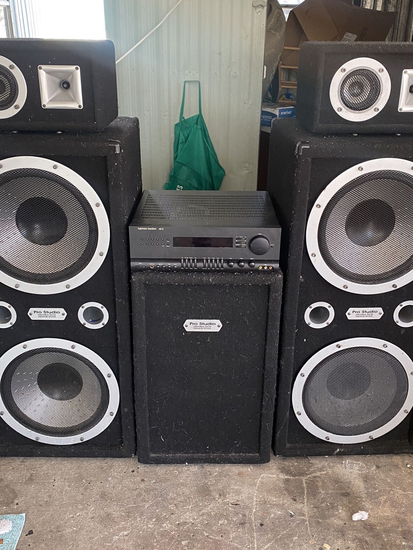 PRO STUDIO PS89 Industrial Sound Pressure System Speaker