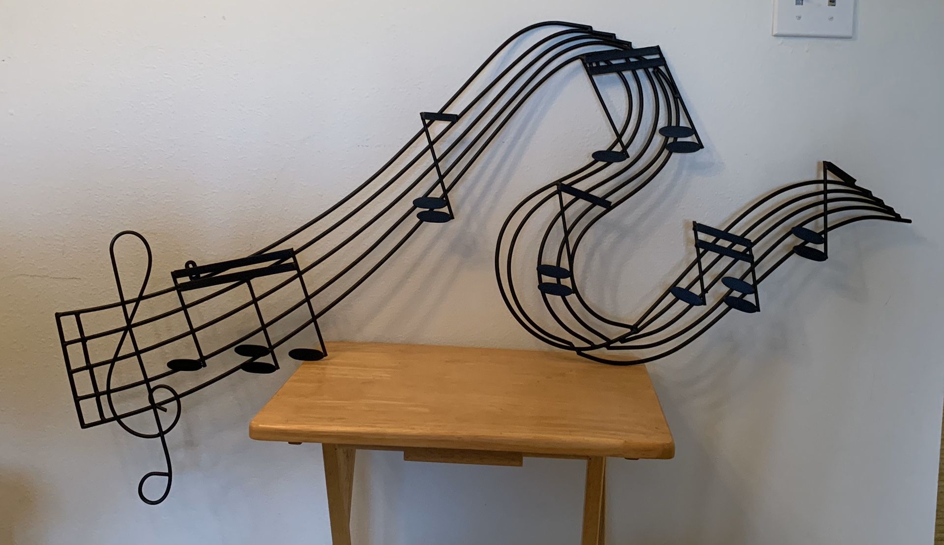 Music notes sign decor picture