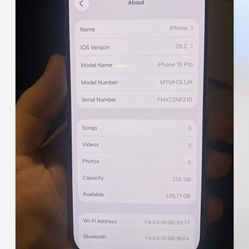 IPhone 16 Pro 256 Gb Unlocked 