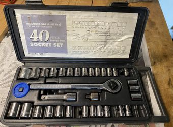 SAE and Metric Socket Set