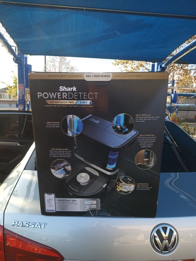 Shark Power Detect Never Touch Pro 2in1