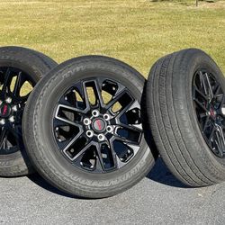 NEW Toyota 20” TRD PRO Tundra Wheels black oem rims 6x5.5 HT tires SR5 Toyota Sequoia 6 lug