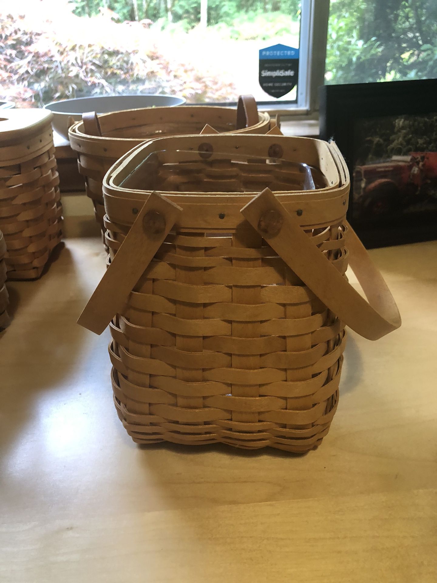 Longaberger Tiny Tote basket
