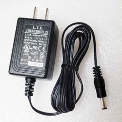 12 Volt (AC 100-240V to DC 12V 1 Amp/1000 mA) Power Supply Adapter - UL listed - 2.1mm Plug (NEW)