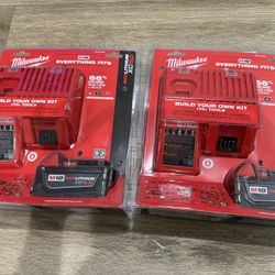 Milwaukee M18 (EACH‼️) XC Starter Kit with One 5.0Ah Battery and Charger