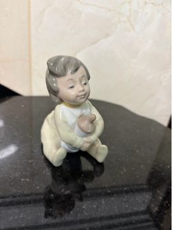 Retired NAO by LLADRO “Bedtime Snack”