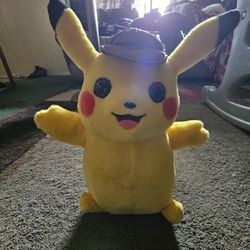 Detective Pikachu Movie Talking Pokemon Interactive Plush 2 Voice Modes 12" 2019