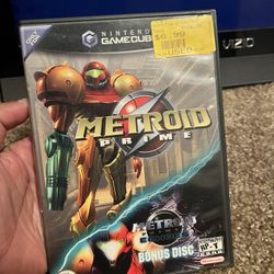Metroid Prime GameCube w/ Echoes Bonus Disc Tested Working