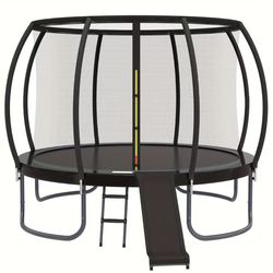 14’ Trampoline - Brand New in Box w/slide