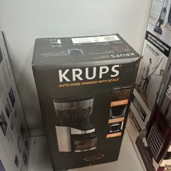 KRUPS COFFEE GRINDER WITH SCALE 