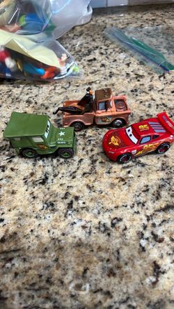Disney Pixar Cars Die-Cast Toy Cars Set of 3