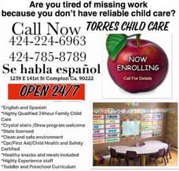 24 hour/ 7 days a week