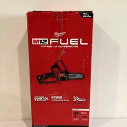 Milwaukee M12 FUEL 12-Volt Lithium-Ion Brushless Cordless 6 in. HATCHET Pruning Saw Kit with 4.0 Ah Battery and Charger